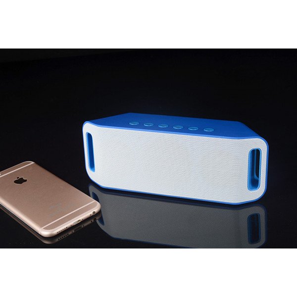 Wholesale MegaBass Portable Bluetooth Wireless Speaker S204 (Blue)